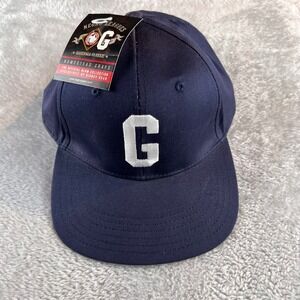 Homestead Grays Negro Leagues Baseball Hat Navy Blue Big Boy Gear Adjustable Cap
